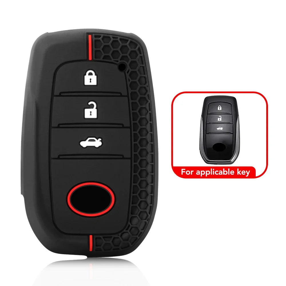 Toyota silicone key fob cover — photo 7