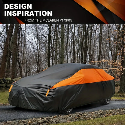 Universal Waterproof Car Cover — All-Weather UV & Rain Protection for Sedan/SUV