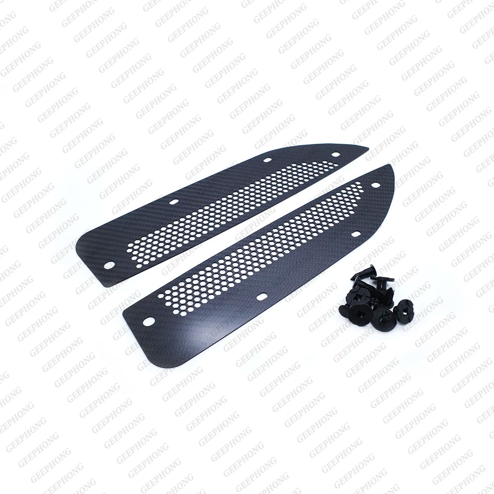 Carbon Fiber Mud Flaps for Honda Civic Type R 2023+ (FL5), 2-Piece Splash Guard Set