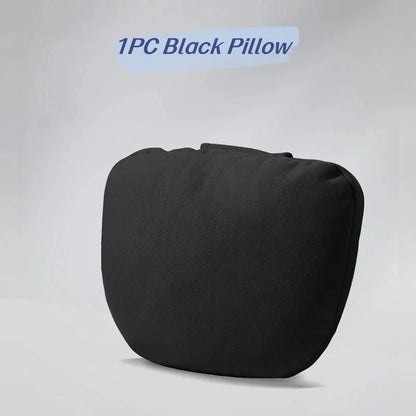 Faux Leather Car Neck Pillow with Memory Foam, Headrest Cushion for Car Seats and Gaming Chairs, Brown or Black