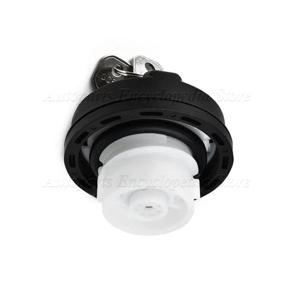 Locking Gas Cap with Key for Jeep Wrangler 2018-2021, Replacement Fuel Tank Cap, Also Fits Gladiator, Cherokee and Liberty