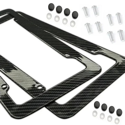 Two carbon fiber pattern frames with screw kits