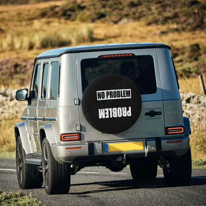 Spare Tire Cover for Jeep Wrangler (JL) with Backup Camera, Soft Silver-Coated Polyester, 4 Sizes from 14 to 17 in