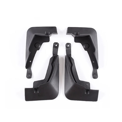 Black Plastic Mud Flaps for Toyota RAV4 and RAV4 Hybrid 2019-2023 (XA50), Splash Guards for the Wheel Arches