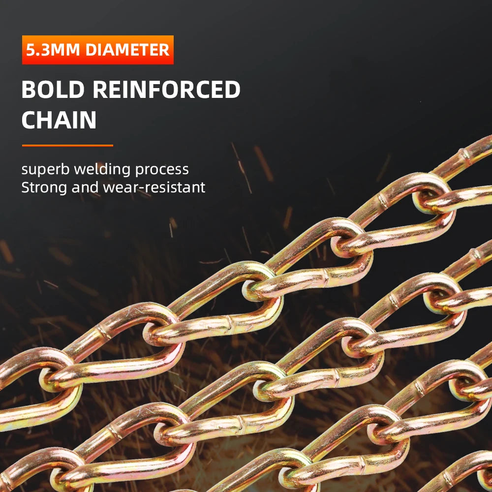 5.3 mm reinforced steel chain