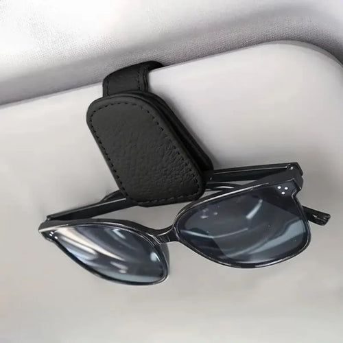 Magnetic Car Visor Sunglasses Holder — No-Tool Clip Mount
