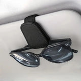 Magnetic visor sunglasses holder — photo 1