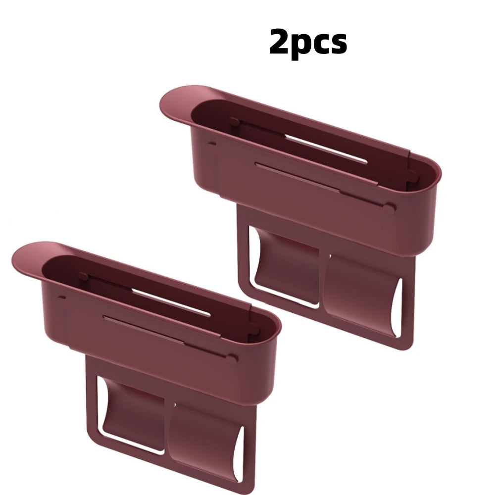 Universal Car Seat Gap Filler, Push-Pull Console Side Pocket Organizer