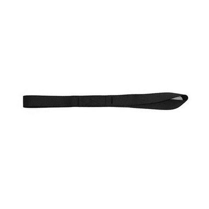 One black soft loop strap