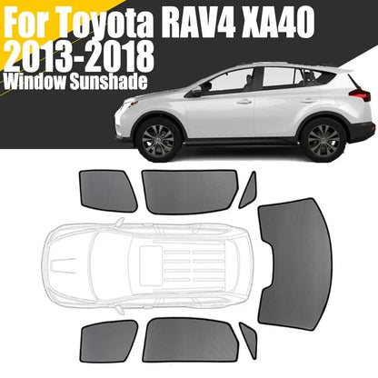 RAV4 2013–2018 magnetic window sunshade — photo 2