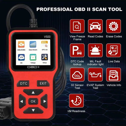 Professional OBD II scan tool functions