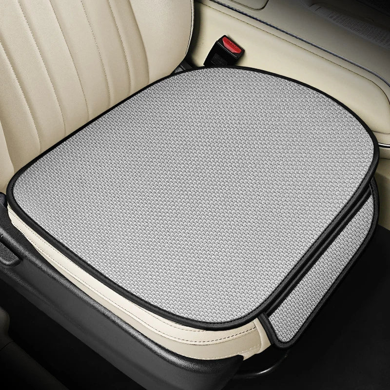 Gray front seat cushion