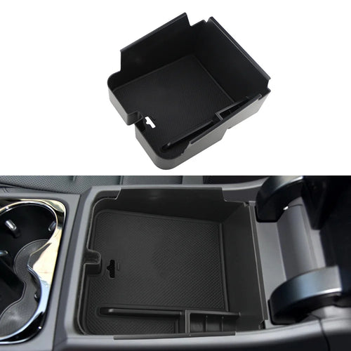 Center Console Armrest Storage Tray — Fits VW Touareg 2011–2017