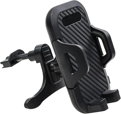 Car Phone Mount with Suction Cup and Telescopic Arm for Dashboard or Windshield, 360 Degree Rotation
