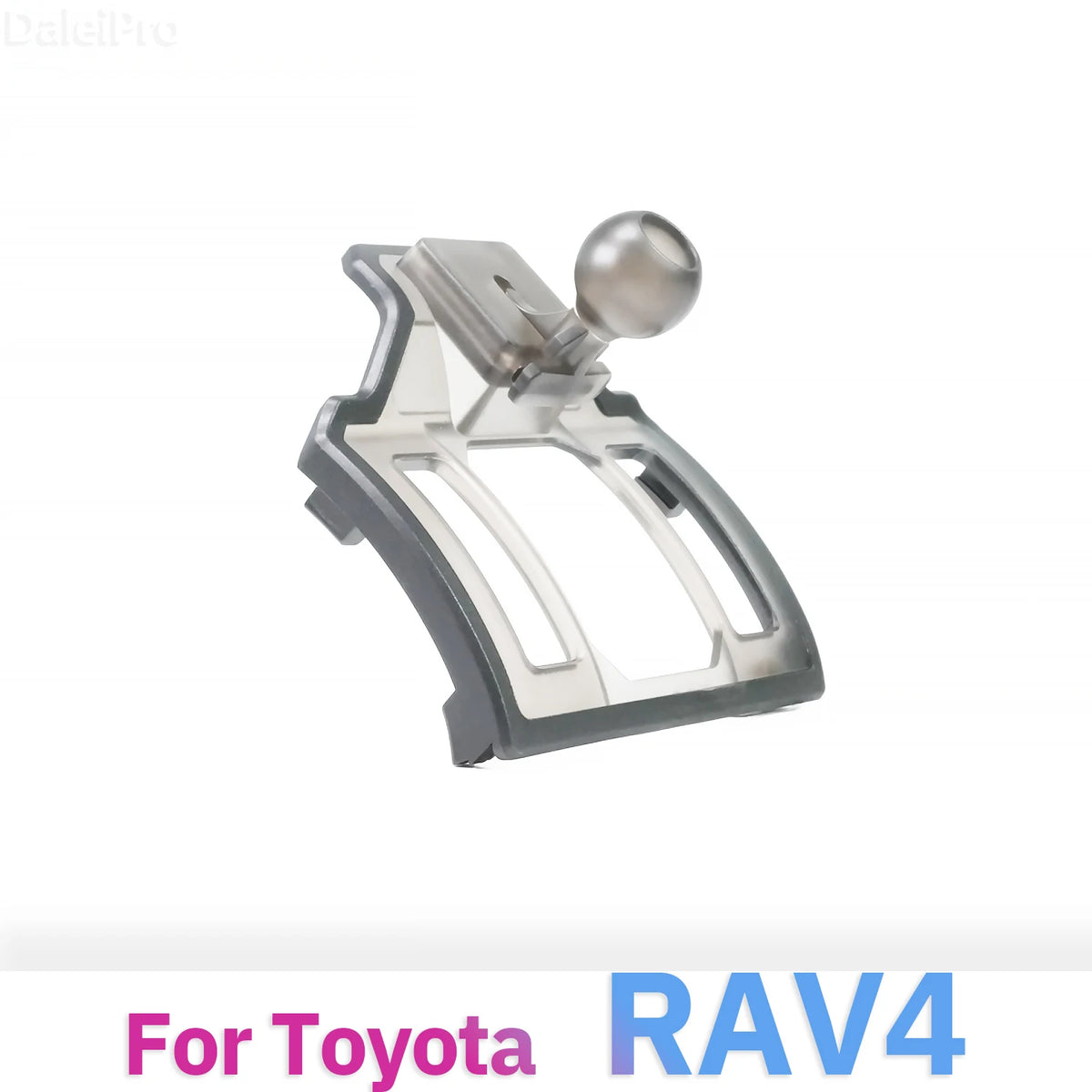 Phone Mount for Toyota RAV4 2019-2025 (XA50), Clear Base That Keeps the Air Vent Free, Clamp Holder or 15W Wireless Charging Holder