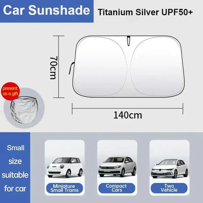 Windshield Sun Shade for Honda CR-V 2023-2024, PVC Front Window Cover in Styles A, B and C, Two Sizes Each