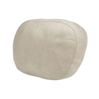 Faux Suede Car Headrest Pillow with Memory Foam, Universal Neck Rest Cushion for Car Seats, 11.8 x 8.7 Inch, 5 Styles