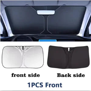 Magnetic Mesh Sun Shades for Toyota Camry 2025-2026 (XV80), Black Side and Rear Window Set, Foil Windshield Shade as a Separate Option