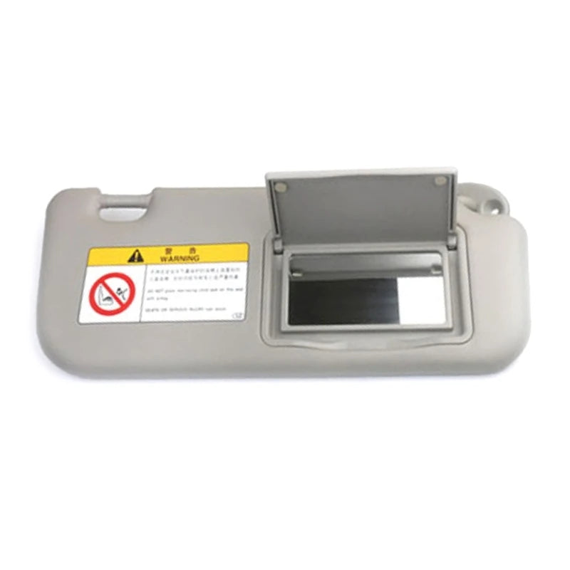 Sun Visor for Toyota Camry, Replacement Driver or Passenger Side Visor with Vanity Mirror, Gray or Beige