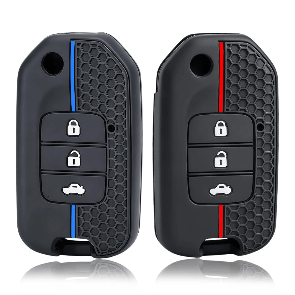 Honda 3-button flip key cover — photo 1