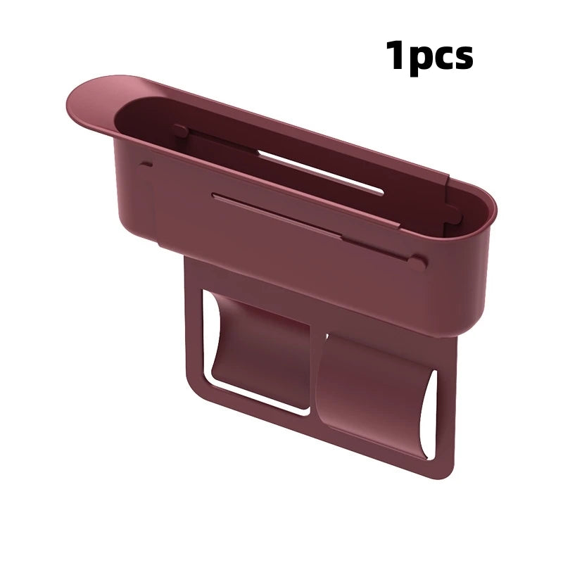 Universal Car Seat Gap Filler, Push-Pull Console Side Pocket Organizer