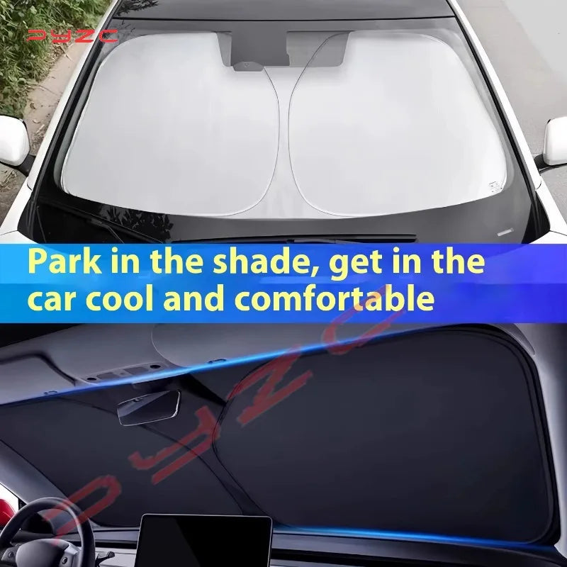 Windshield Sun Shade for Honda CR-V 2023-2024, PVC Front Window Cover in Styles A, B and C, Two Sizes Each
