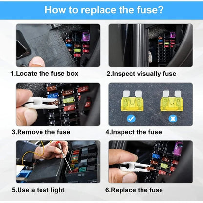 How to replace a car fuse in six steps