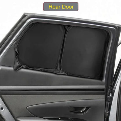 Double-Layer Window Sunshades for Hyundai Tucson 2022-2026 (NX4), Black Privacy Veil, Doors, Windshields or Whole Set