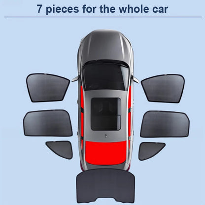 Side Window Sun Shades for Hyundai Tucson 2022-2026 (NX4), Black Magnetic Mesh, Pairs or 3-, 4- and 7-Piece Sets