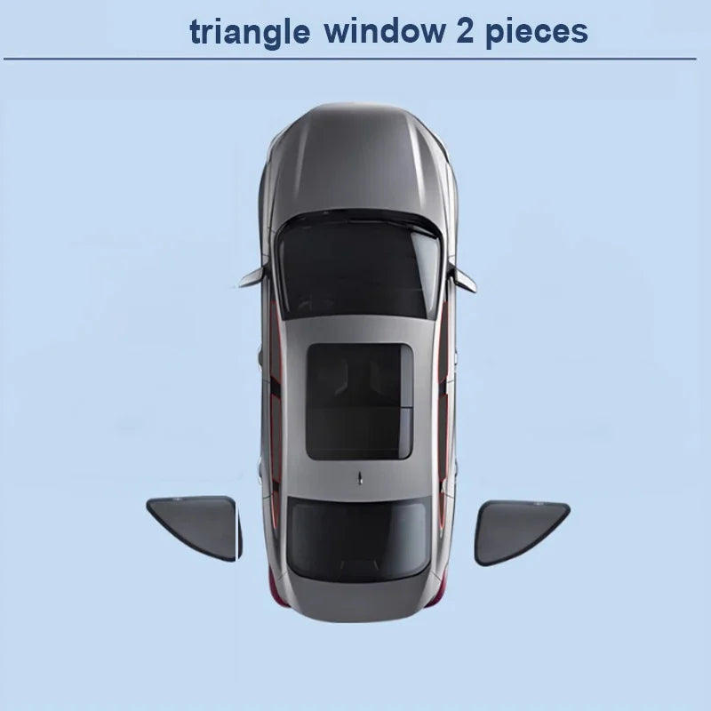 Side Window Sun Shades for Hyundai Tucson 2022-2026 (NX4), Black Magnetic Mesh, Pairs or 3-, 4- and 7-Piece Sets