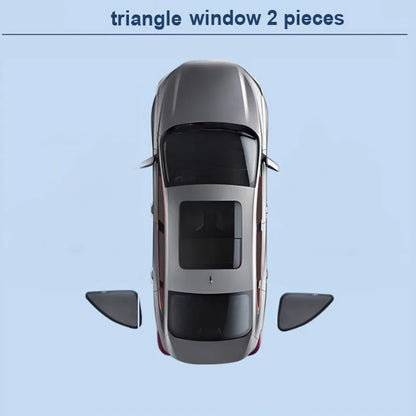 Side Window Sun Shades for Hyundai Tucson 2022-2026 (NX4), Black Magnetic Mesh, Pairs or 3-, 4- and 7-Piece Sets