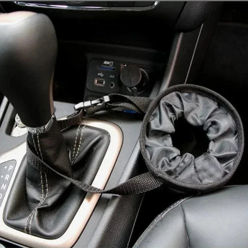 Hanging Car Trash Bag for the Headrest, Leak Resistant Oxford Cloth Litter Bin for the Back Seat, Reusable