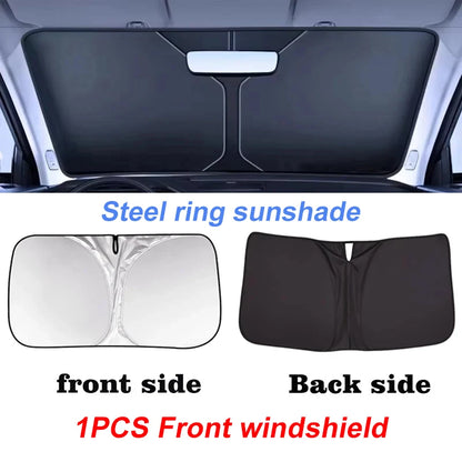 Magnetic Mesh Sun Shades for Honda CR-V 2023-2025 (6th Gen), Black Side and Rear Window Shades, Single Pieces to 7-Piece Set