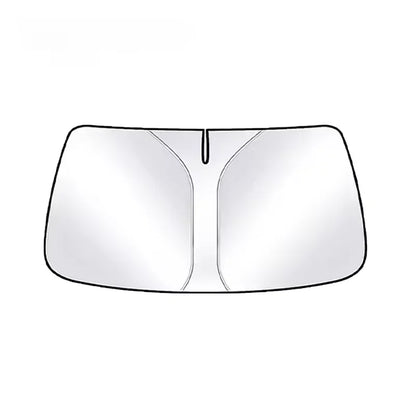 Windshield Sun Shade for Honda CR-V 2023-2024, Folding Aluminum Foil Front Window Cover for Sun and Heat