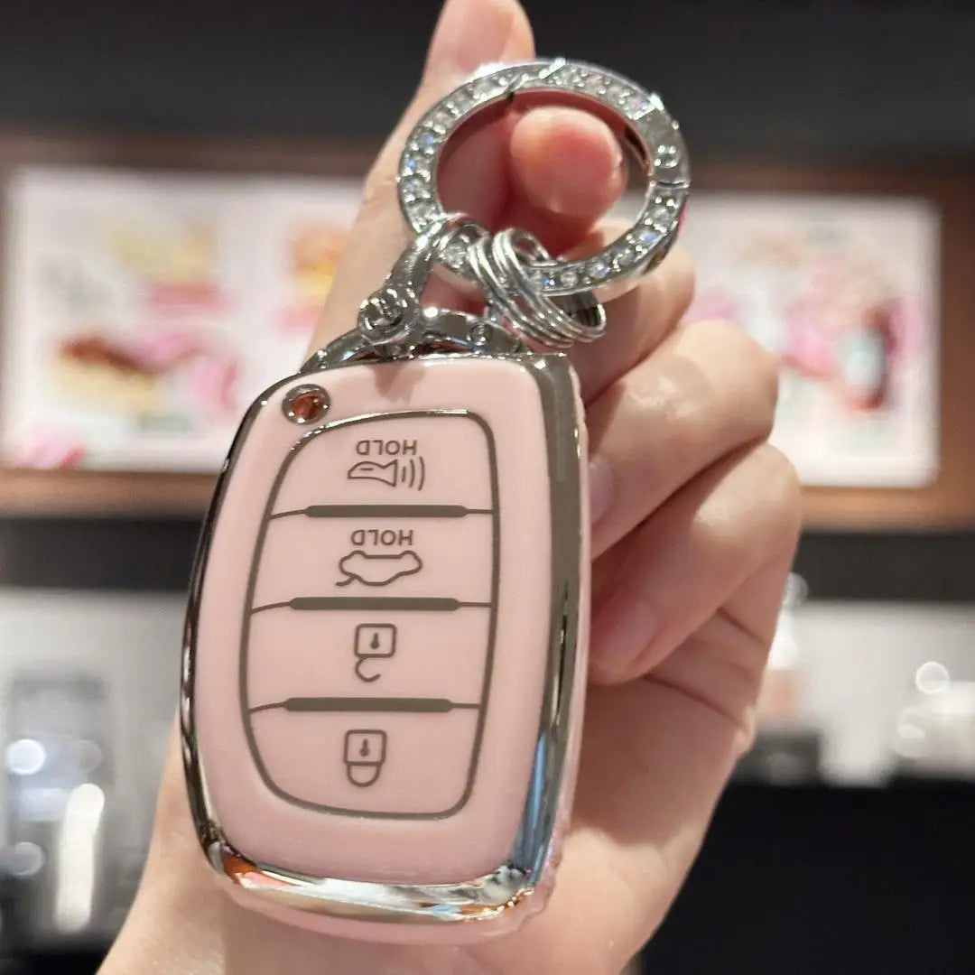 Hyundai 4-button smart key cover — photo 3