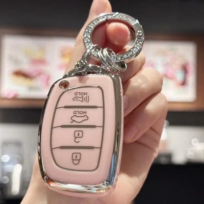 Hyundai 4-button smart key cover — photo 3