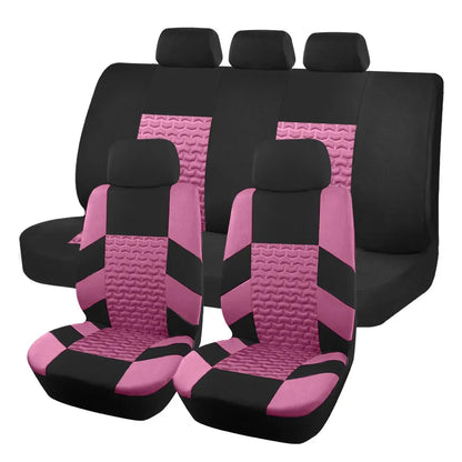 Flocking Cloth Car Seat Covers for Hyundai Tucson 2022-2026 (NX4), 9-Piece Set, Soft Velvet-Feel Fabric in 7 Colors