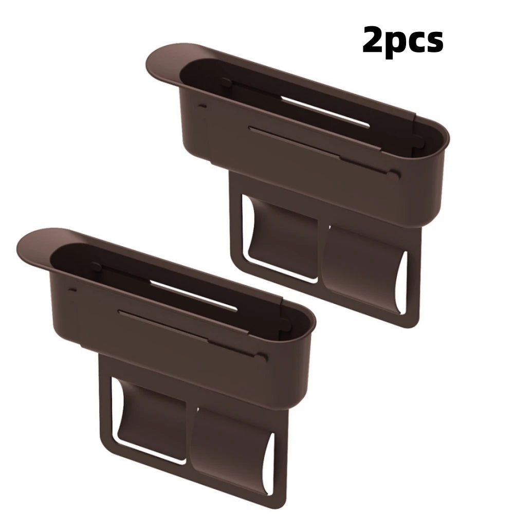 Universal Car Seat Gap Filler, Push-Pull Console Side Pocket Organizer