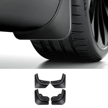 TPE Mud Flaps for Tesla Model Y 2020-2024, Juniper 2025-2026 and 6-Seat Model Y L, Plus Model 3 2019-2023 and Highland 2024-2025