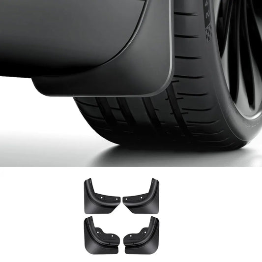 TPE Mud Flaps for Tesla Model Y 2020-2024, Juniper 2025-2026 and 6-Seat Model Y L, Plus Model 3 2019-2023 and Highland 2024-2025