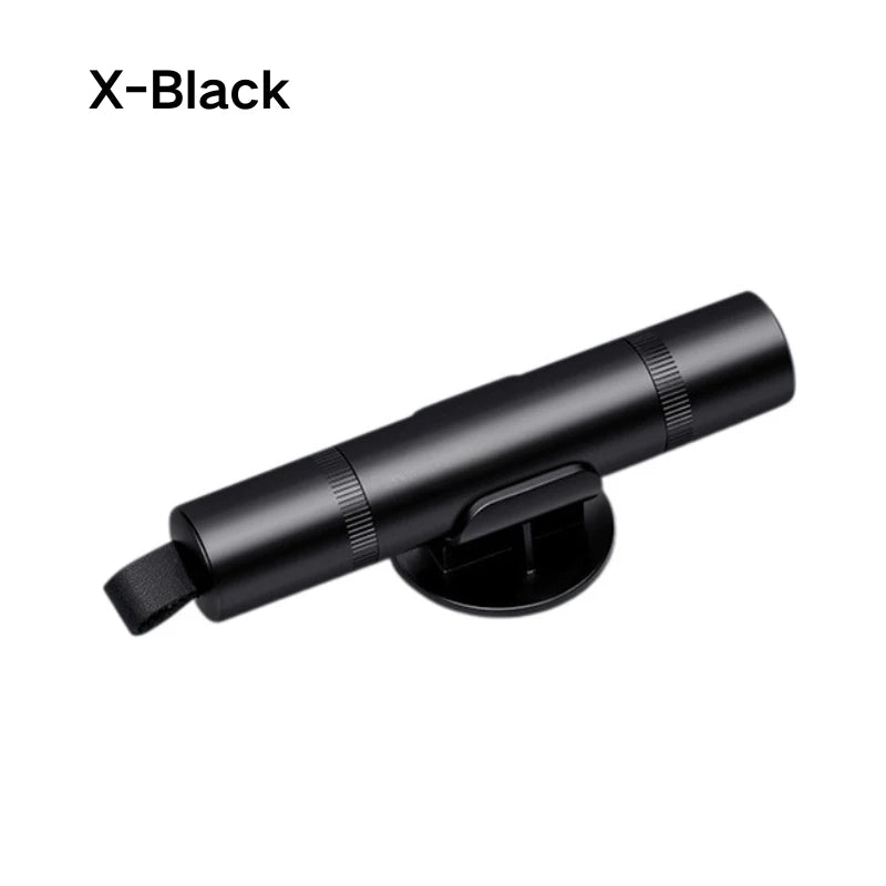 2 in 1 Car Safety Hammer with Seat Belt Cutter, Tungsten Steel Window Breaker and Emergency Escape Tool, 2 Styles, Red or Black