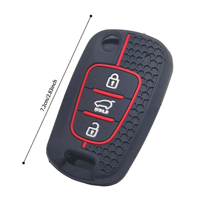 Hyundai 3-button flip key cover — photo 3