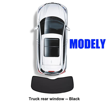 Privacy Window Shade Set for Tesla Model 3 and Model Y 2021-2026, Suction Cup Side Shades, Front and Rear Windshield Shades, 1 to 8 Pieces