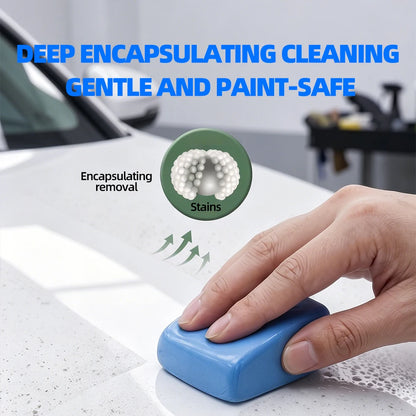 Car Detailing Clay, 400 g or 500 g in a PVC Storage Box, for Paint, Glass, Headlights, Wheels and Chrome