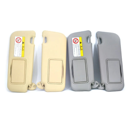 Sun Visor for Toyota Camry, Replacement Driver or Passenger Side Visor with Vanity Mirror, Gray or Beige