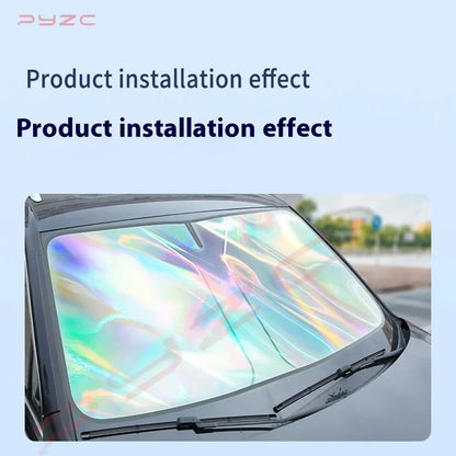 Windshield Sun Shade for Honda CR-V 2023-2026, PVC Front Window Cover with UV Protection, 2 Sizes