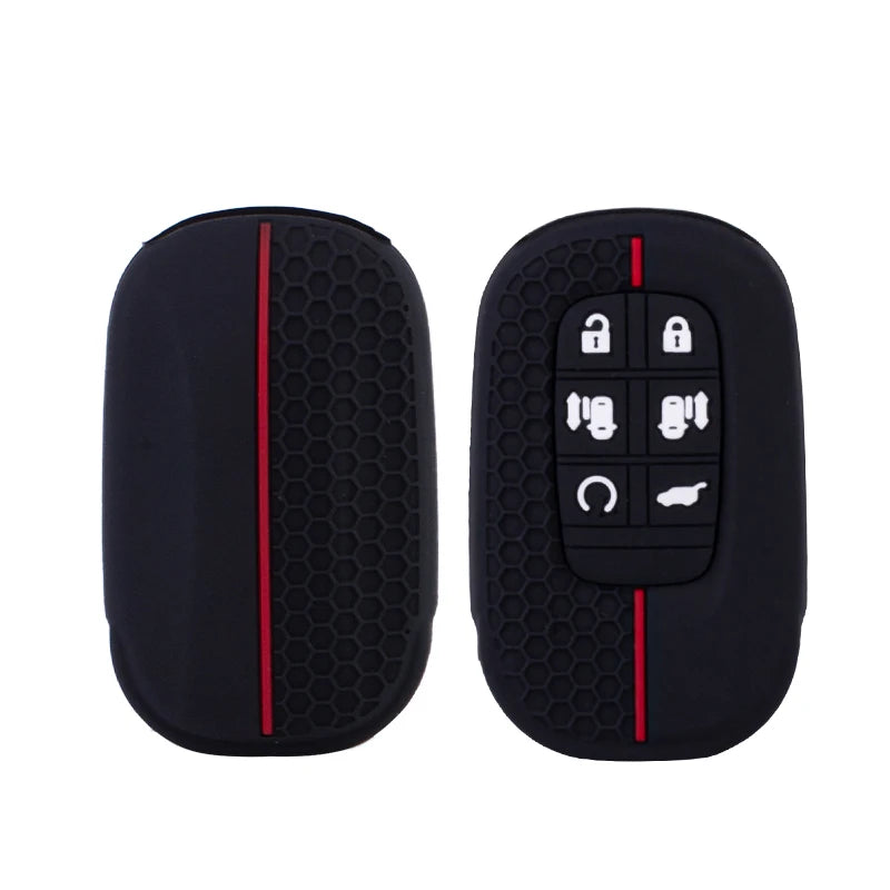 Key Fob Cover for Honda Civic 11th Gen Remote Keys, Soft Silicone Case in 3, 4, 5 and 6-Button Versions