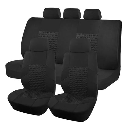 Flocking Cloth Car Seat Covers for Hyundai Tucson 2022-2026 (NX4), 9-Piece Set, Soft Velvet-Feel Fabric in 7 Colors