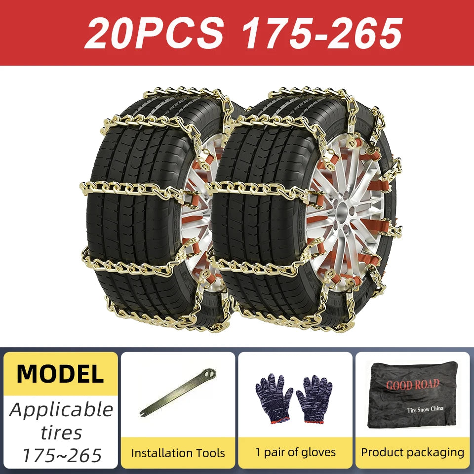 Set of 20 with installation tool, gloves and storage bag