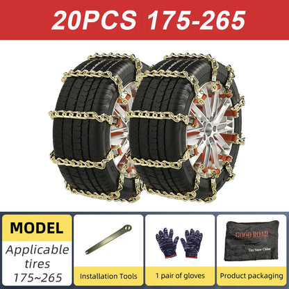 Set of 20 with installation tool, gloves and storage bag